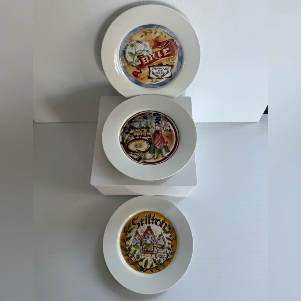 RESTORATION HARDWARE Cheese Plates - Set of 3